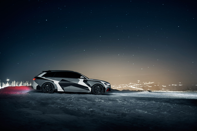 Illustration for article titled Professional skier builds DTM-like Audi RS6